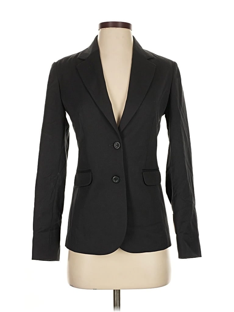 Pre-owned Assorted Brands Blazer Jacket In Black
