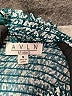 AVLN Studio 100% Polyester Paisley Teal Casual Dress Size S - photo 6