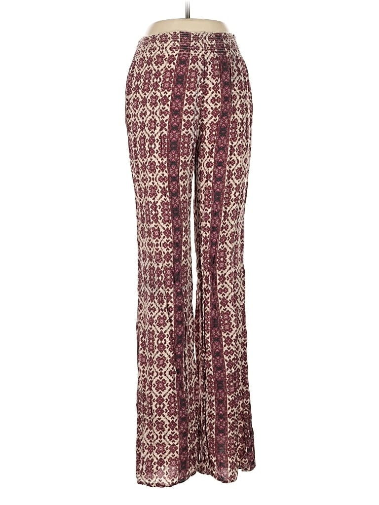 Pre-owned Brandy Melville Casual Pants In Burgundy