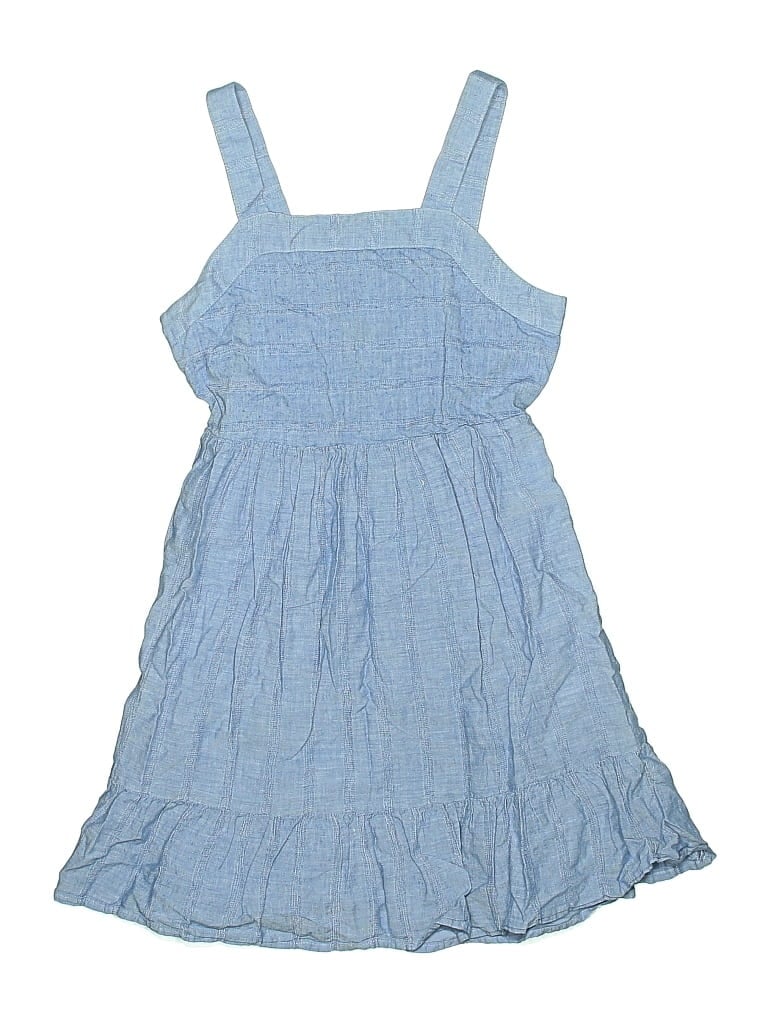 Pre-owned Cat & Jack Kids' Dress In Blue