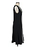 St. John Chevron-herringbone Gray Black Casual Dress Size 8 - photo 4