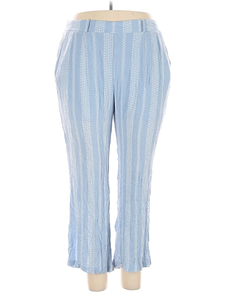 Pre-owned Torrid Casual Pants In Blue