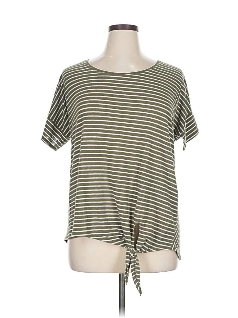 Pre-owned Evri Short Sleeve T-shirt In Green