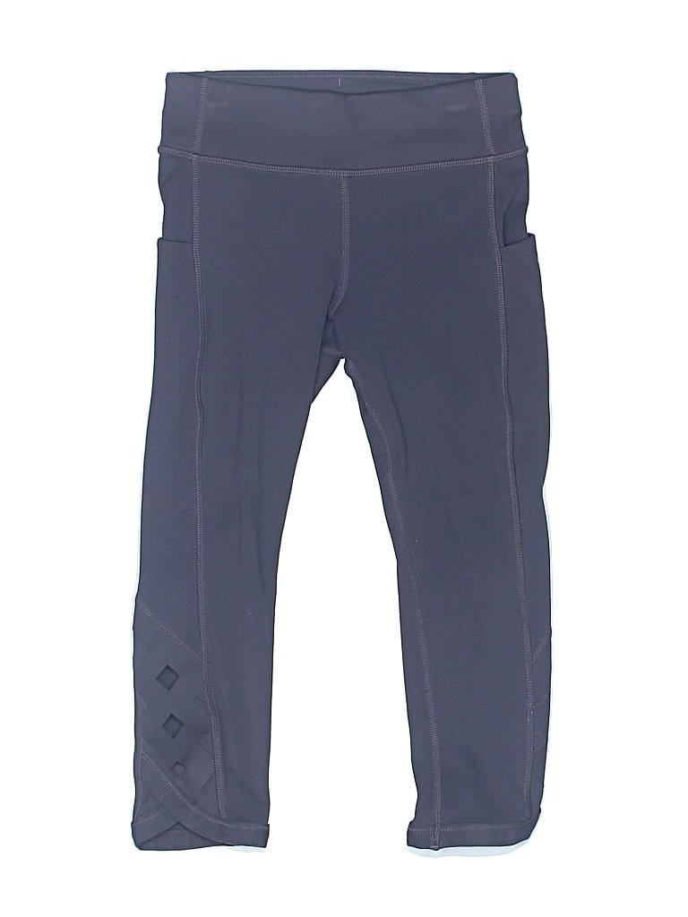Pre-owned Athleta Girl Kids' Active Pants In Blue