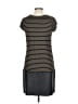 Bailey 44 Stripes Black Casual Dress Size L - photo 2