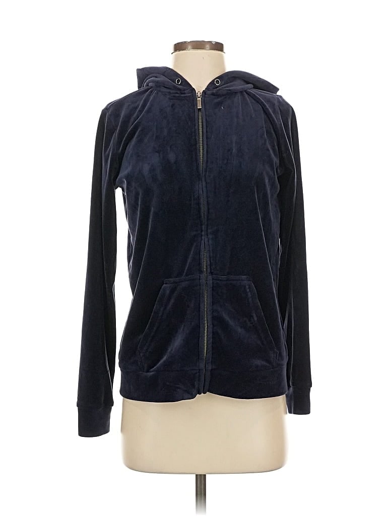 Pre-owned Assorted Brands Zip Up Hoodie In Purple