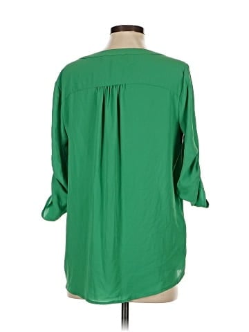 BCBGMAXAZRIA 3/4 Sleeve Blouse (view 2)