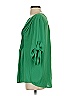 BCBGMAXAZRIA 100% Polyester Green 3/4 Sleeve Blouse Size XS - photo 5