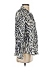 Rails Animal Print Silver 3/4 Sleeve Blouse Size S - photo 4