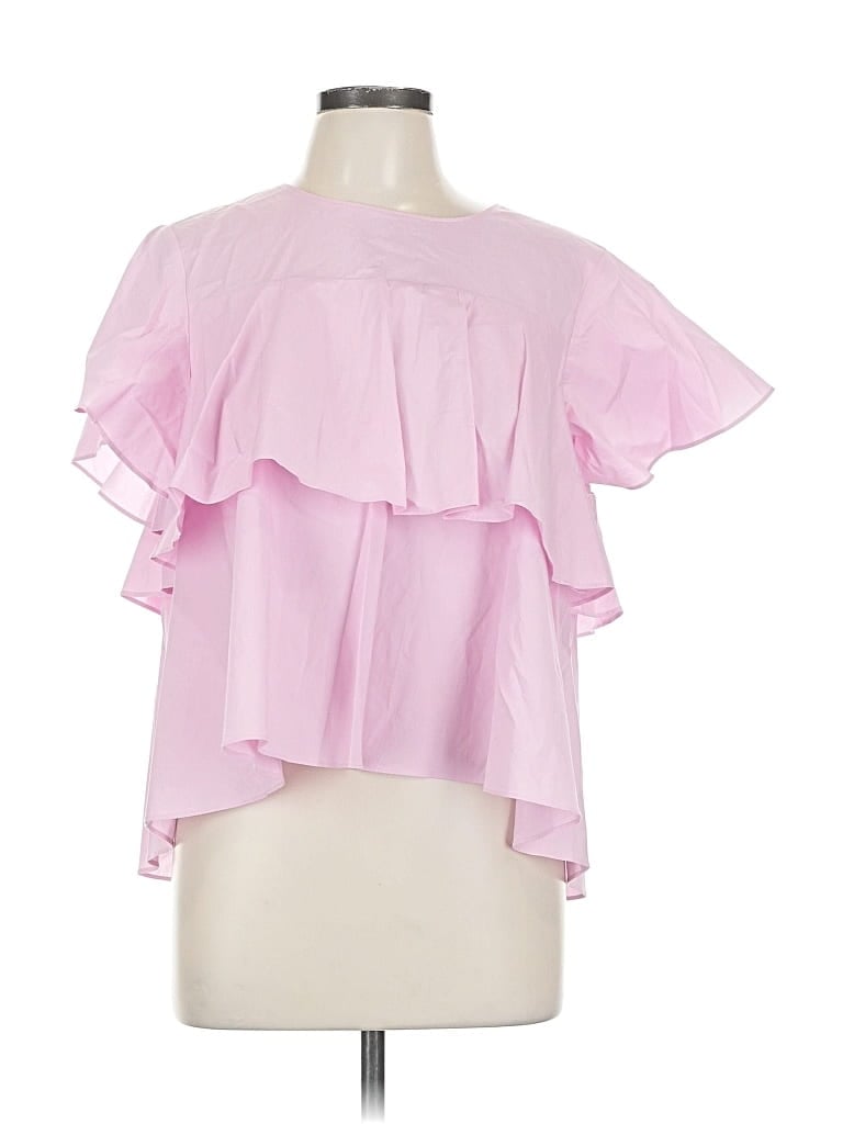 GIANNI BINI Pre-owned Short Sleeve T-shirt In Pink