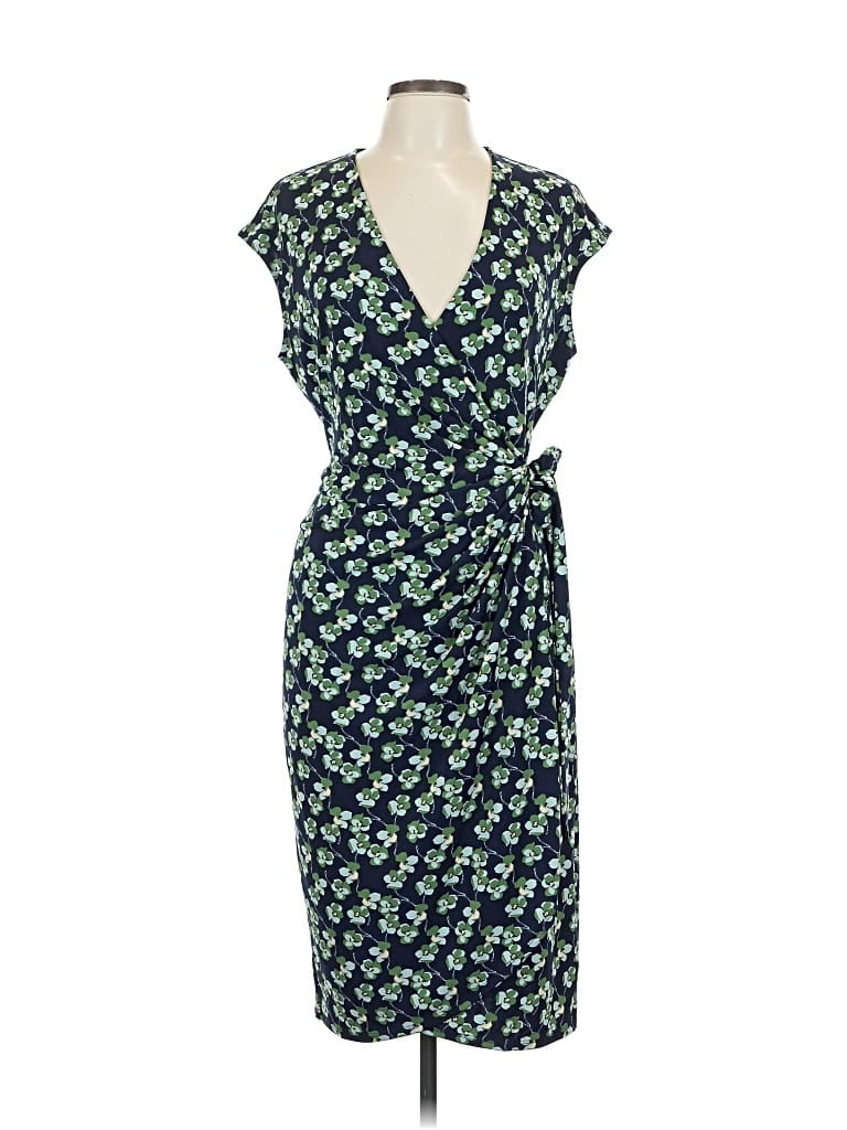 Pre-owned Lark & Ro Cocktail Dress In Green