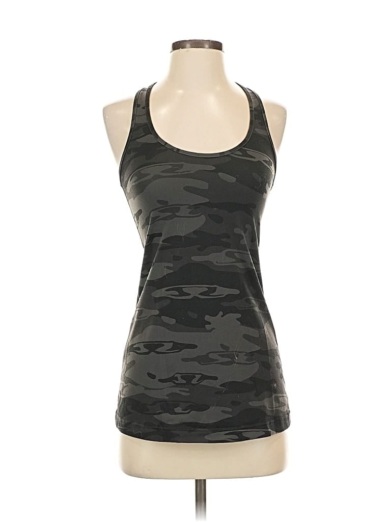 Pre-owned Lululemon Athletica Active Tank Top In Gray