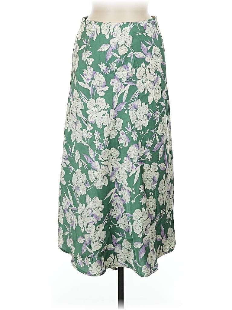 Pre-owned Mahina Casual Skirt In Green
