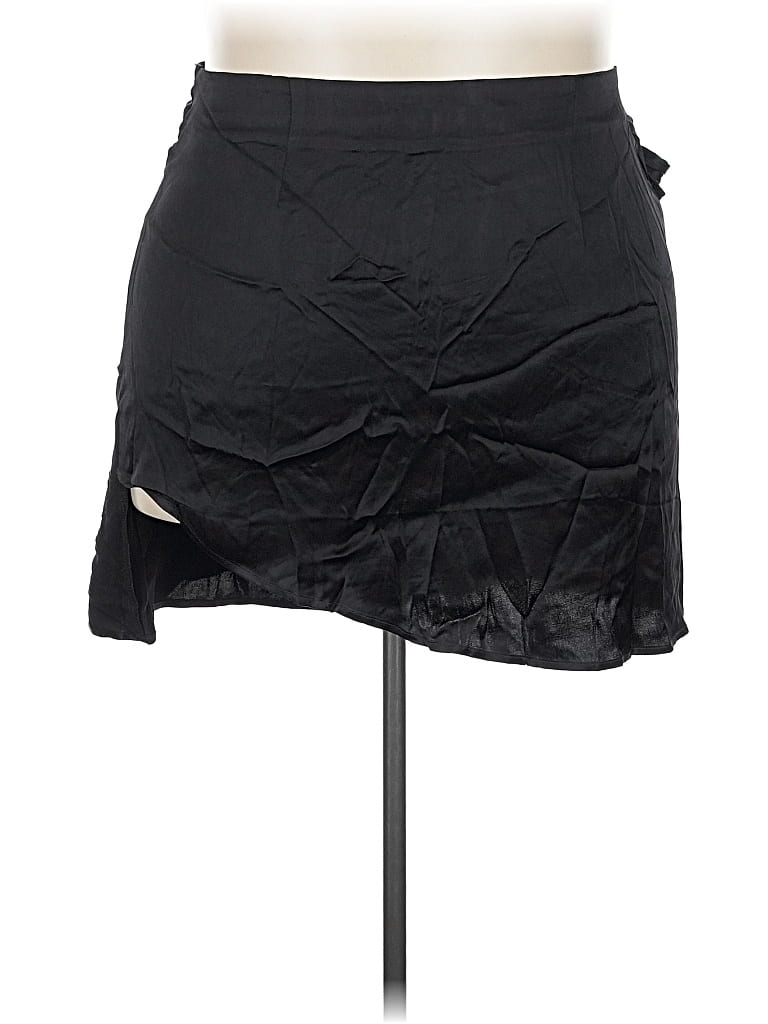 Forever 21 Plus Casual Skirt In Black