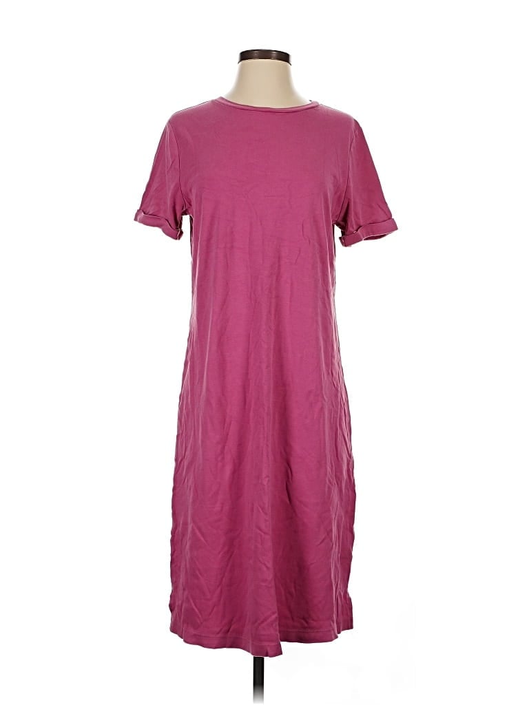 Pre-owned A New Day Casual Dress In Burgundy