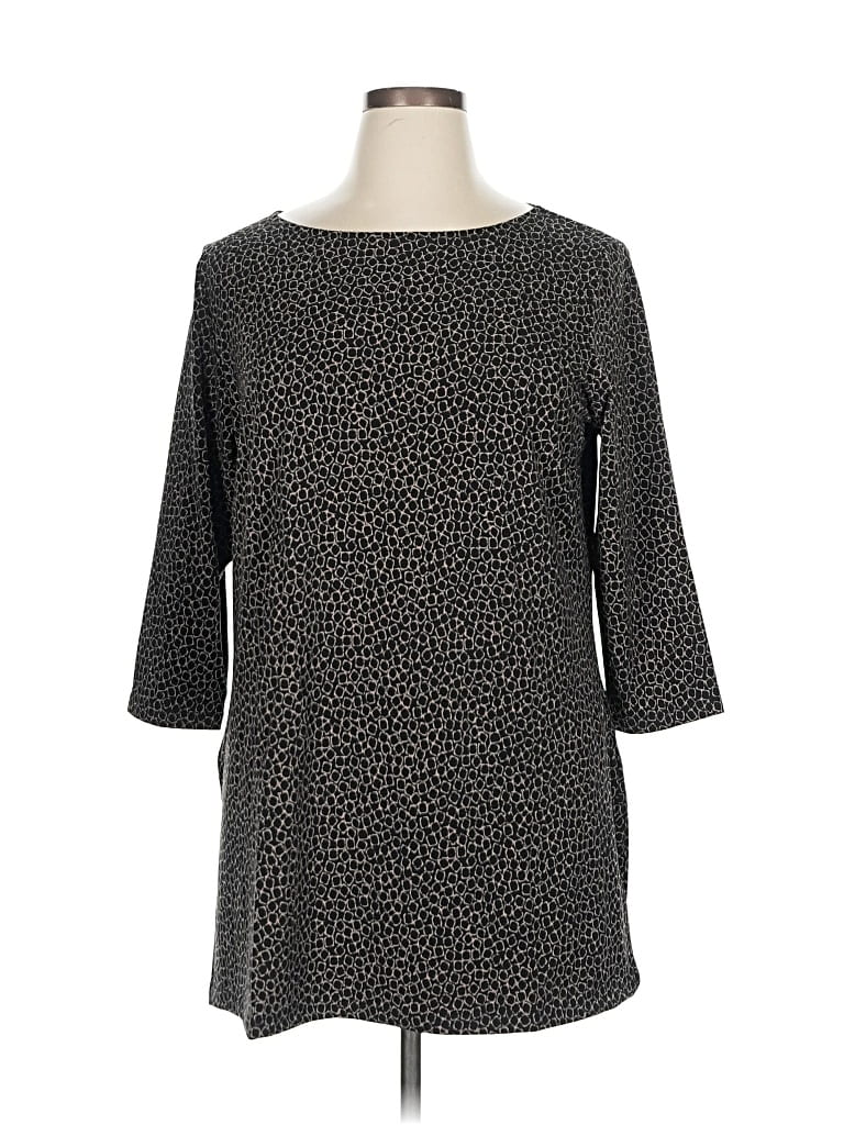 Pre-owned Travelsmith Casual Dress In Black