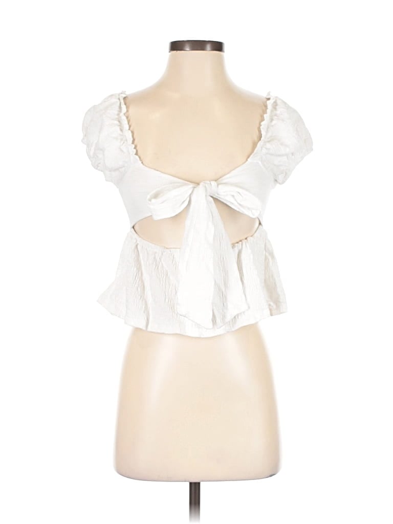 ALTAR'D STATE Pre-owned Sleeveless Blouse In White