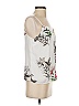 Dynamite 100% Polyester White Sleeveless Blouse Size S - photo 4