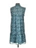 AVLN Studio 100% Polyester Paisley Teal Casual Dress Size S - photo 2
