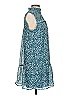AVLN Studio 100% Polyester Paisley Teal Casual Dress Size S - photo 4