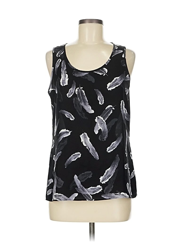 Pre-owned Express Outlet Sleeveless Blouse In Black