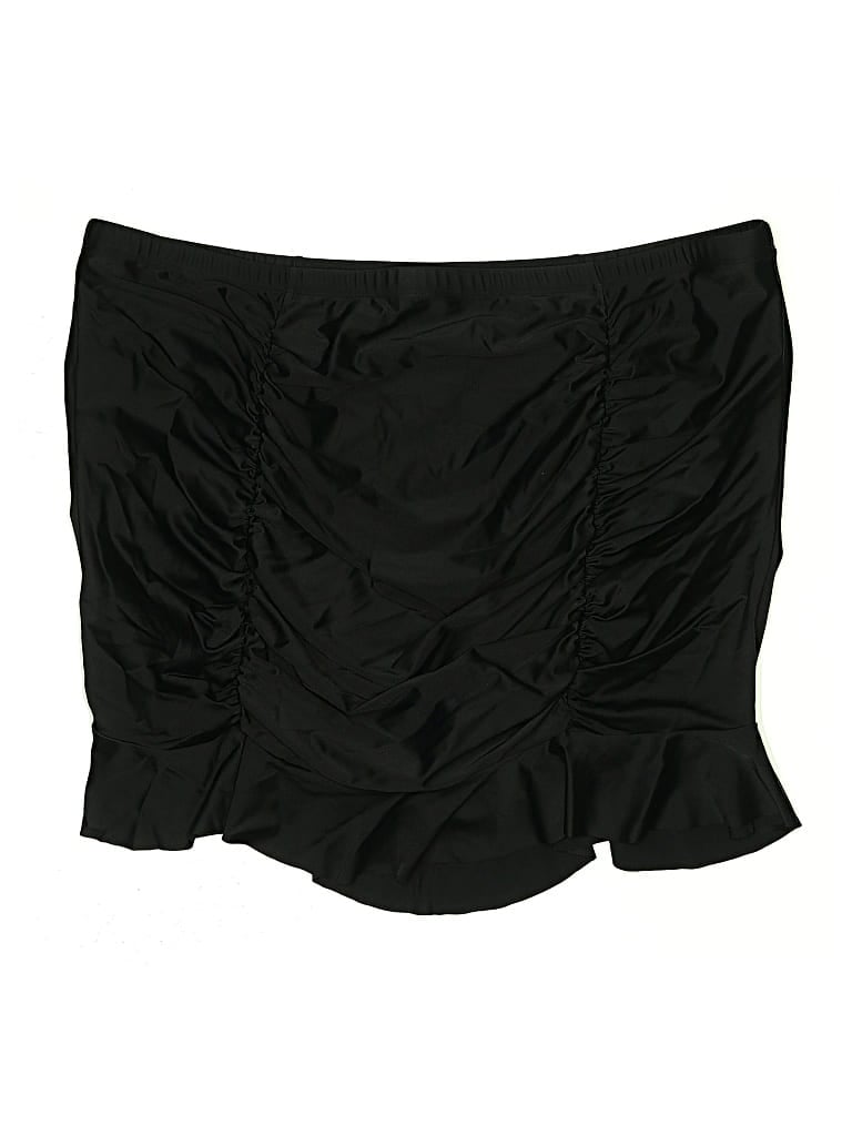 Pre-owned Torrid Swimsuit Bottoms In Black