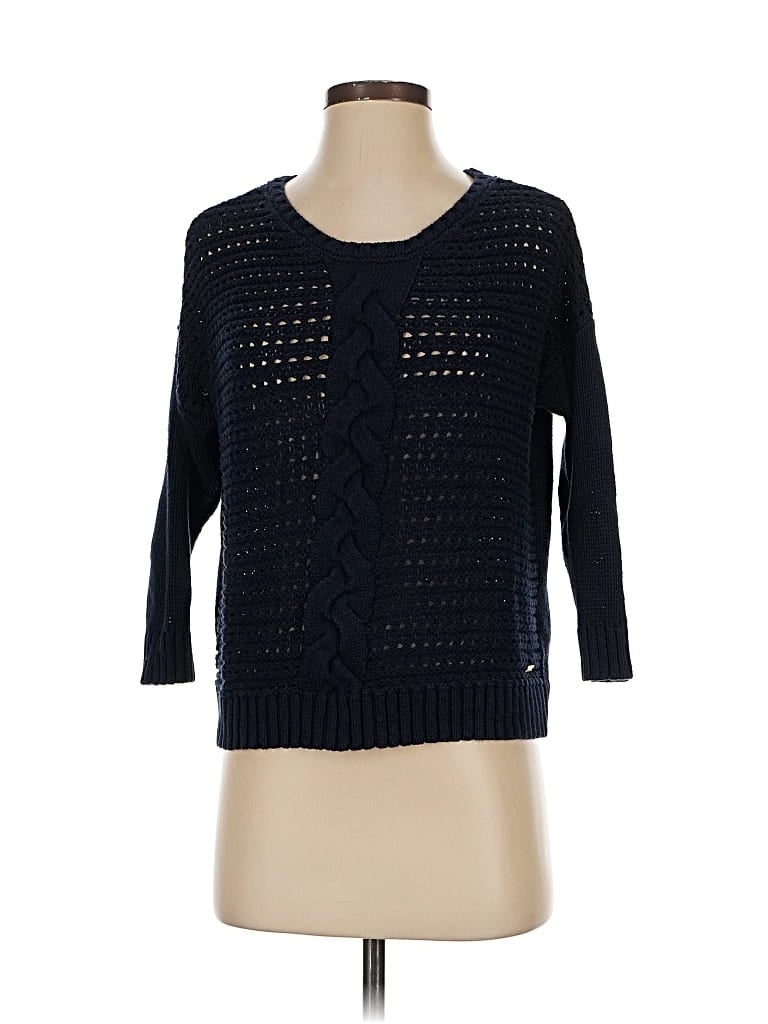 Pre-owned Tommy Hilfiger Pullover Sweater In Blue