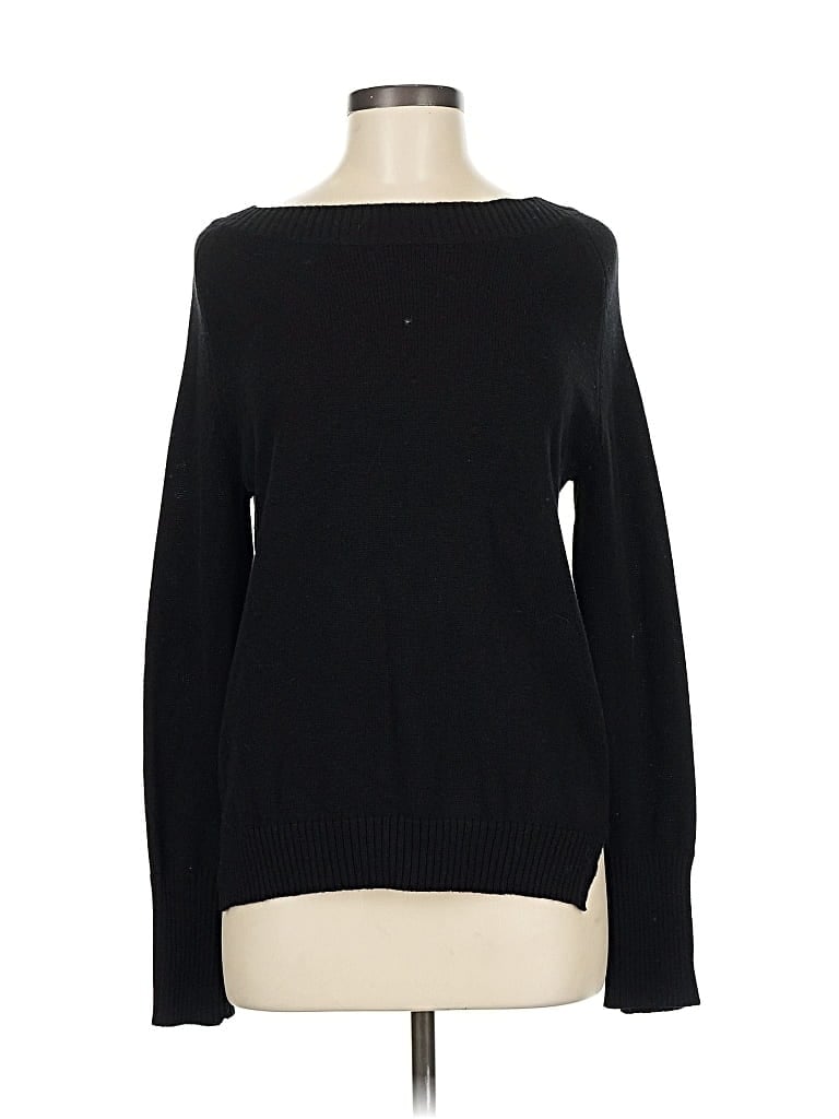 Pre-owned Inhabit Pullover Sweater In Black