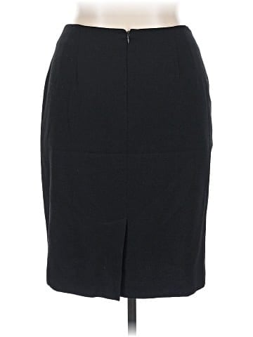 Linda Allard Ellen Tracy Wool Skirt (view 2)