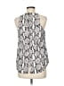 A.L.C. Silver Sleeveless Blouse Size 6 - photo 2
