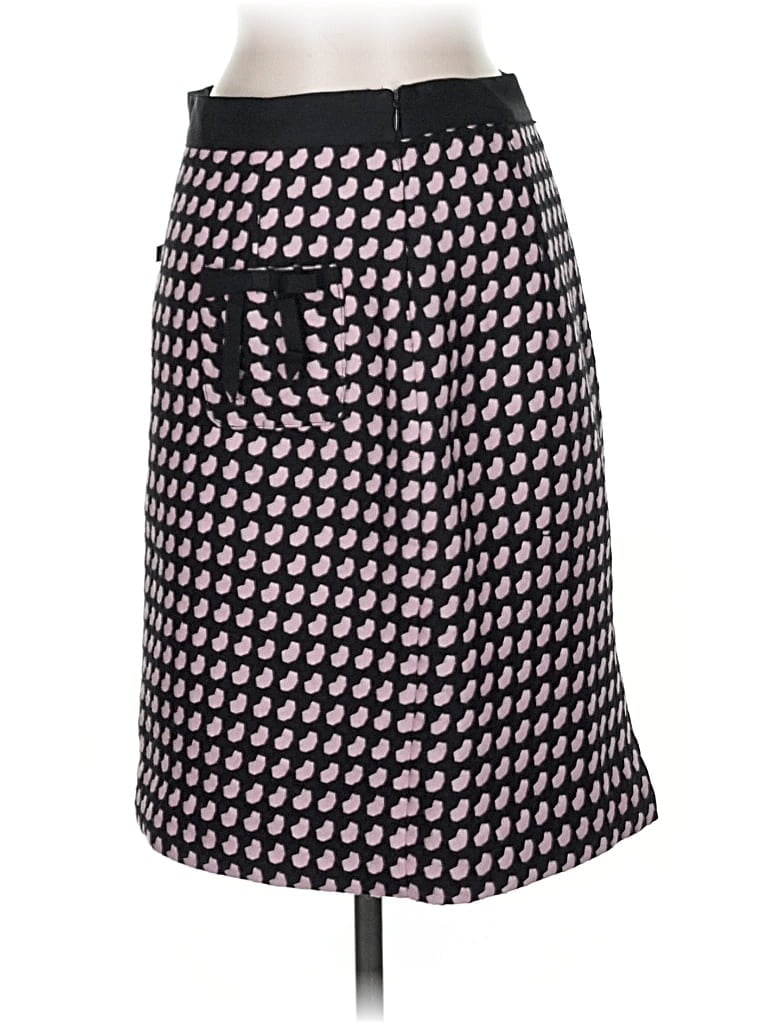 Pre-owned An Original Milly Of New York Wool Skirt In Pink