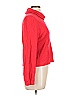 Rafaella 100% Cotton Red Turtleneck Sweater Size L - photo 4