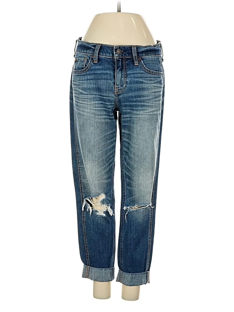Pre-owned Abercrombie & Fitch Jeans In Blue
