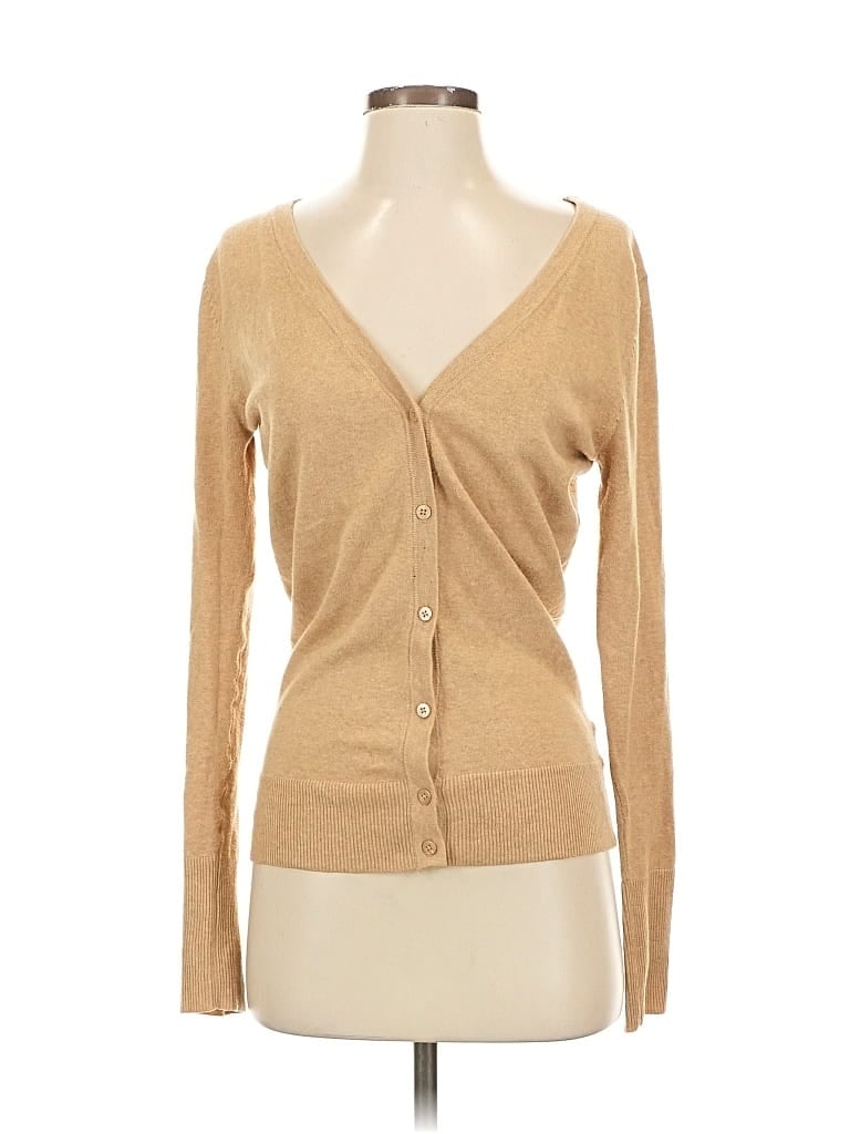 Pre-owned Merona Cardigan Sweater In Brown