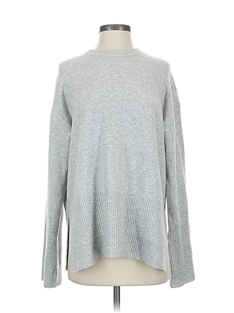 Pre-owned French Connection Pullover Sweater In Gray