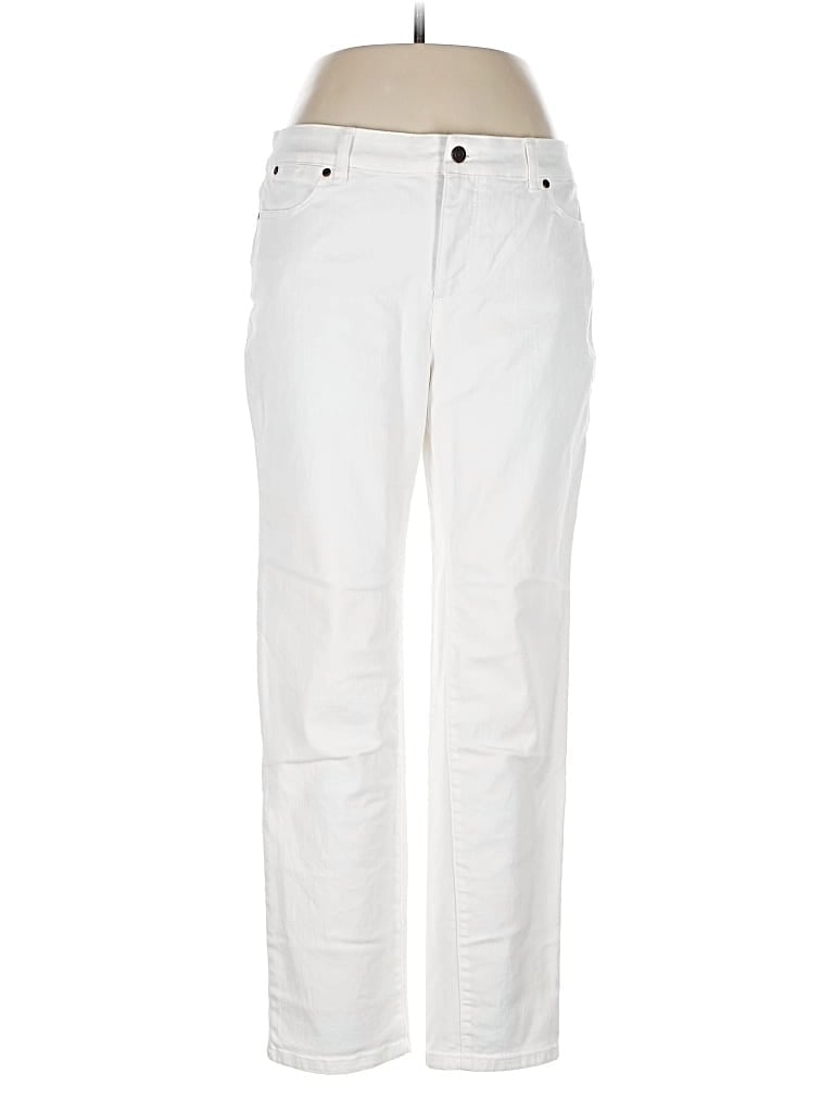 Pre-owned Talbots Outlet Jeans In White