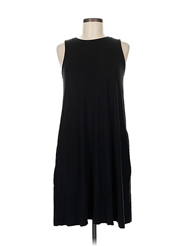 Pre-owned Time And Tru Casual Dress In Black