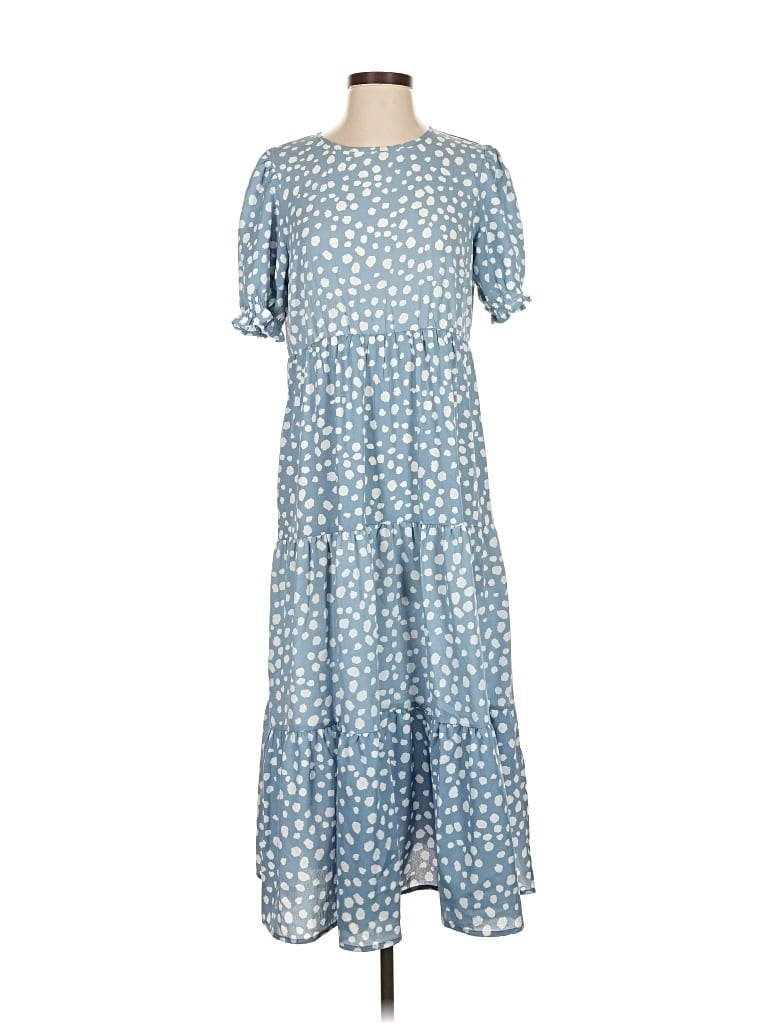 Pre-owned Prettygarden Casual Dress In Blue