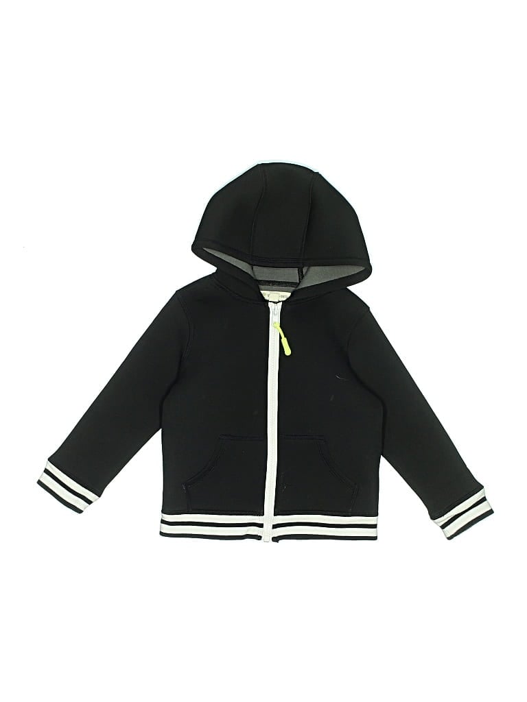 Pre-owned Tucker + Tate Kids' Zip Up Hoodie In Black