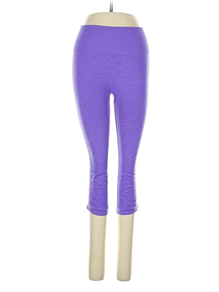 Pre-owned Lululemon Athletica Leggings In Purple