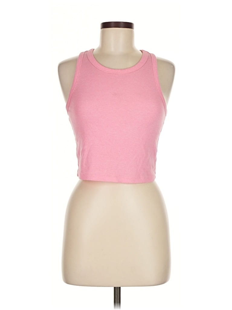 GAP Pre-owned Tank Top Pink Halter Neckline Tops