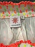 Tessora 100% Viscose Print Yellow Shorts Size S - photo 3