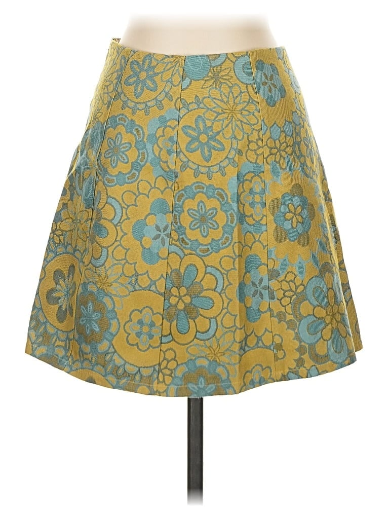 Pre-owned Reformation Formal Skirt In Yellow