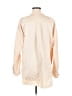Lyssé 100% Polyester Color Block Ivory Long Sleeve Blouse Size M - photo 2
