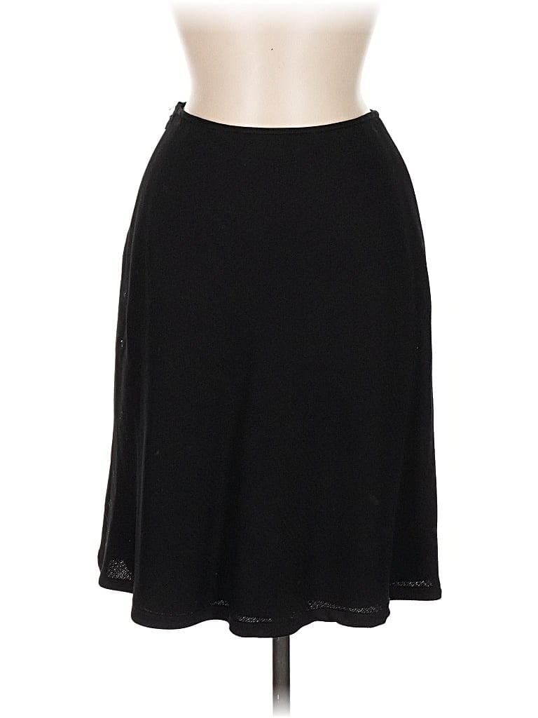 Pre-owned Joan & David Formal Skirt In Black