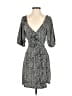BCBGeneration Animal Print Gray Cocktail Dress Size S - photo 1