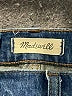 Madewell Chevron-herringbone Blue Jeans Size 23 waist - photo 6