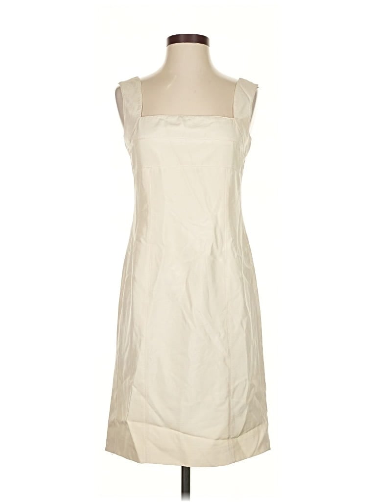 Pre-owned Worth New York Casual Dress In White
