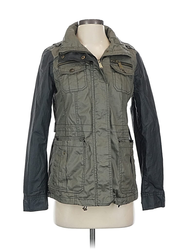 Pre-owned Michael Michael Kors Jacket In Green