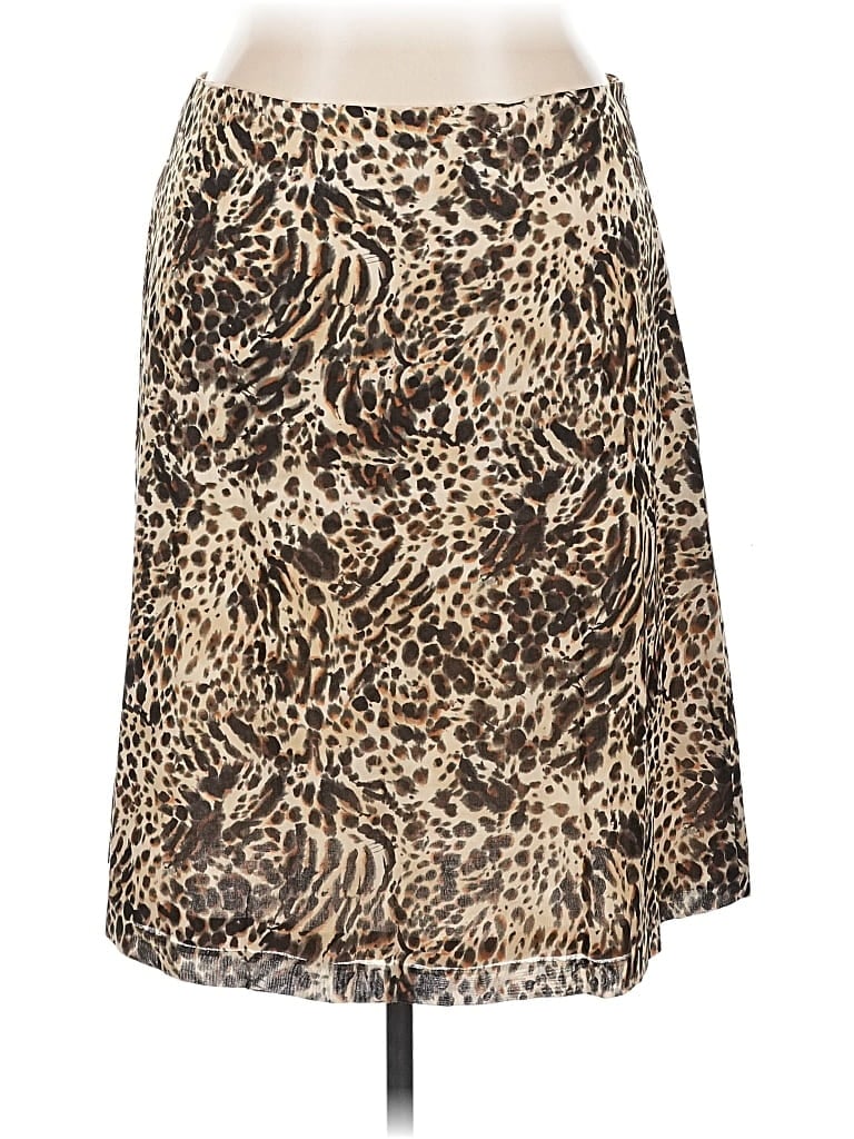 Pre-owned Dana Buchman Casual Skirt In Brown